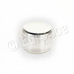 Euro Joe 275 Ml Twist-off Round Clear Glass Jar