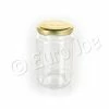 Euro Joe 370 Ml Twist-off Round Clear Glass Jar
