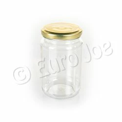 Euro Joe 370 Ml Twist-off Round Clear Glass Jar