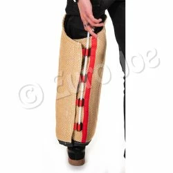 Euro Joe Leg Sleeve N°5 In Jute With Pull -Euro Joe shop been jute schuif nr5 4