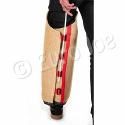 Euro Joe Leg Sleeve N°5 In Jute With Pull -Euro Joe shop been jute schuif nr5 5