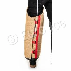 Euro Joe Leg Sleeve N°5 In Jute With Pull -Euro Joe shop been jute schuif nr5 6