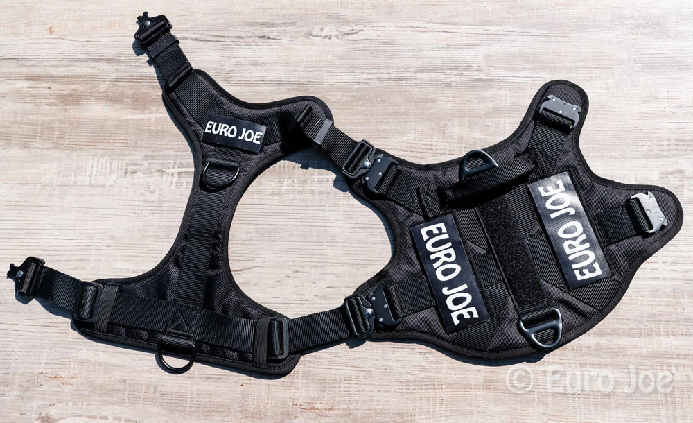 Euro Joe Nylon Harness 'Tactical' Black 25 Euro Joe Nylon Harness 'Tactical' Black - Image 25