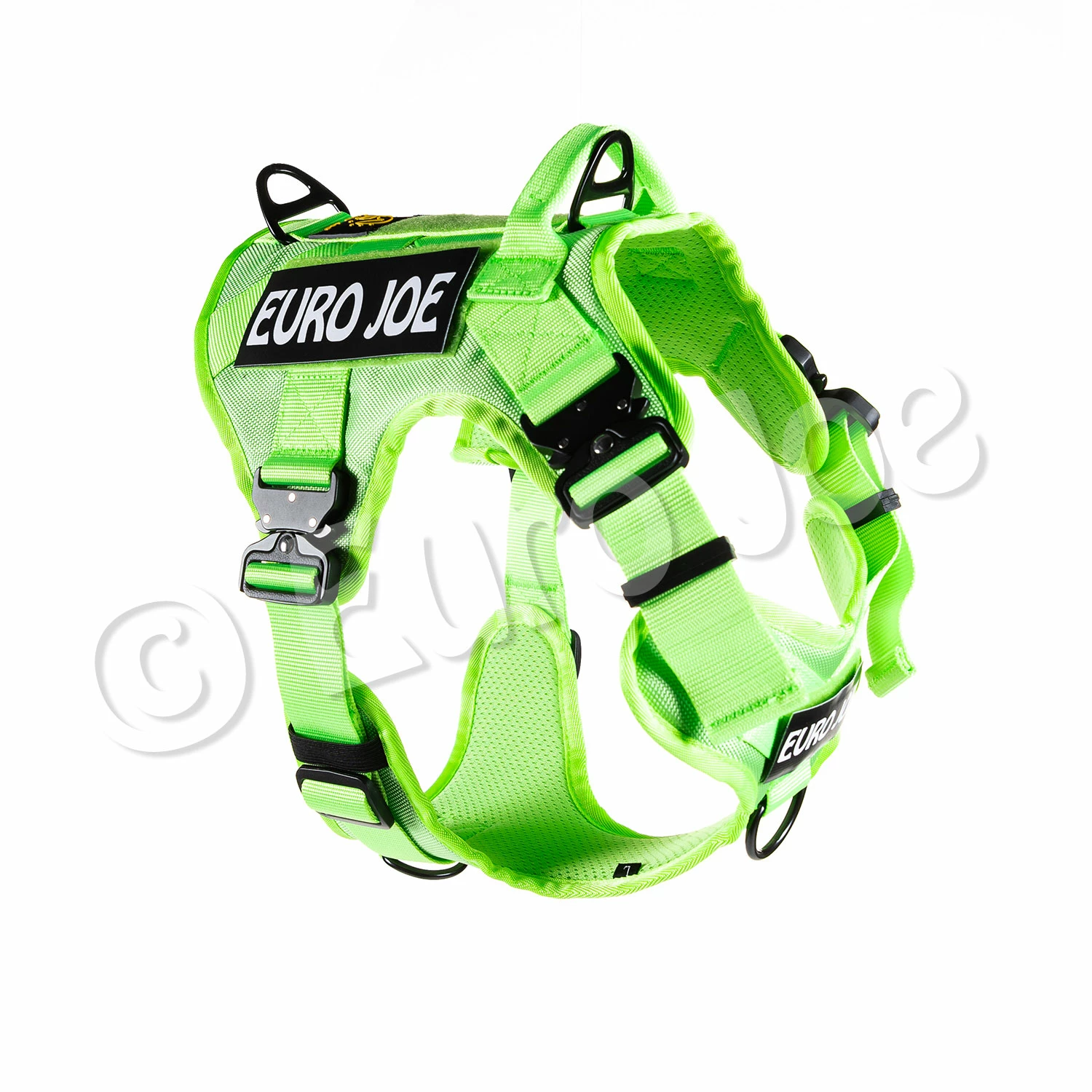 Euro Joe Nylon Harness 'Tactical' Neon Green 1 Euro Joe Nylon Harness 'Tactical' Neon Green